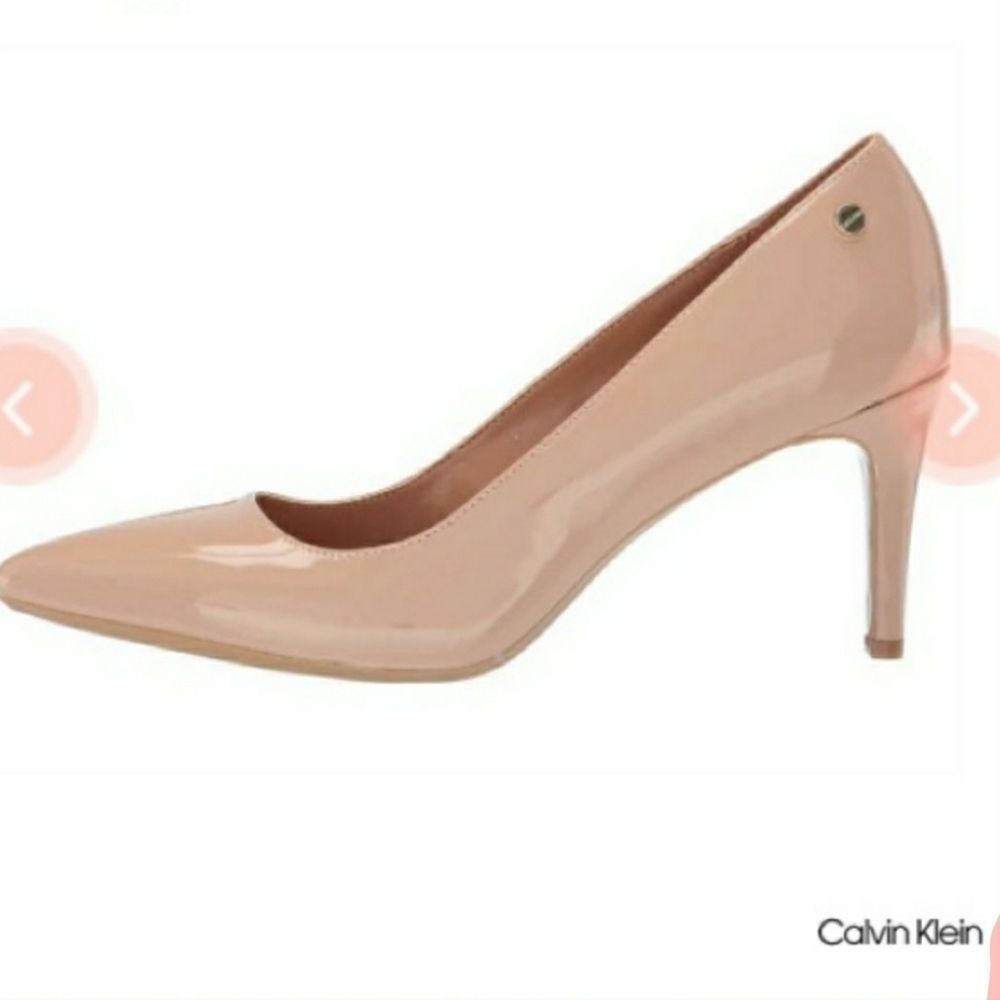 Calvin Klein Nilly Nude Pumps 8.5